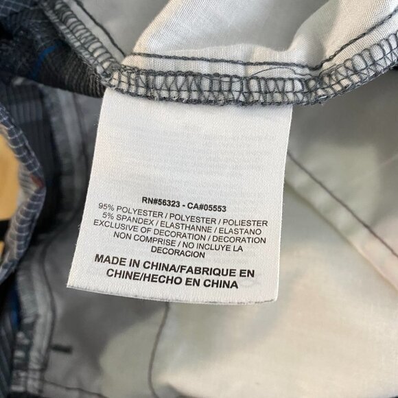 Nike Golf Shorts Multicolored Plaid Polyester Spandex Men's Size 36‎ - Picture 8 of 10